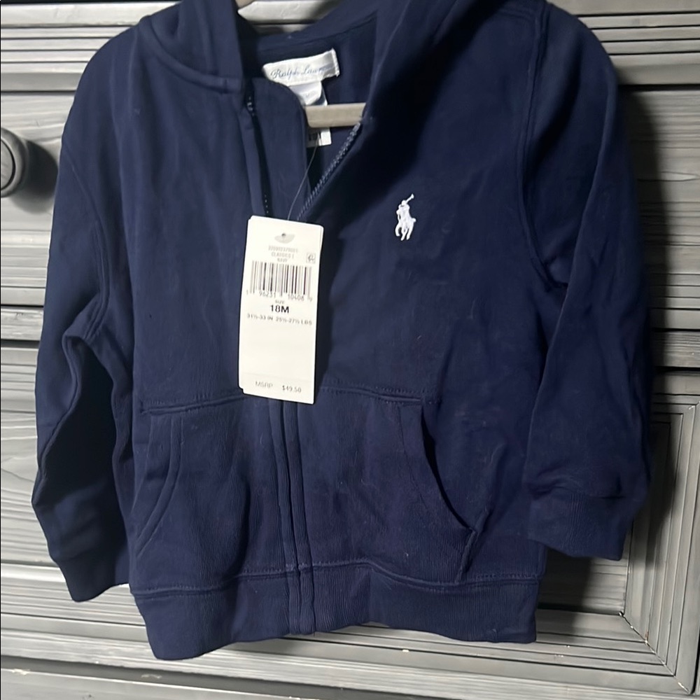 Polo by Ralph Lauren Kids Dark Blue Hoodie